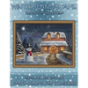 Winter Landscape Cross Stitch Pattern - Paperback