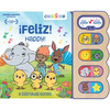 Canticos ¡Feliz! / Happy! (Bilingual): 8 Bilingual Songs - Board Book