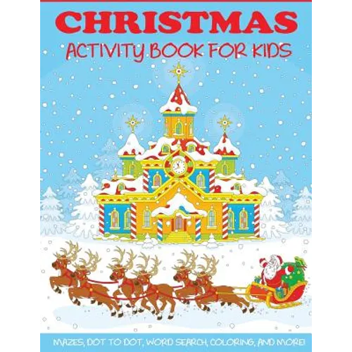 Christmas Activity Book for Kids - Paperback