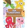 Sea Creatures Coloring Book For Kids: Ocean Animals And Underwater Life (Fish, Jellyfish, Octopus, Turtle), Simple Picture For Todllers, Aged 3+ - Paperback