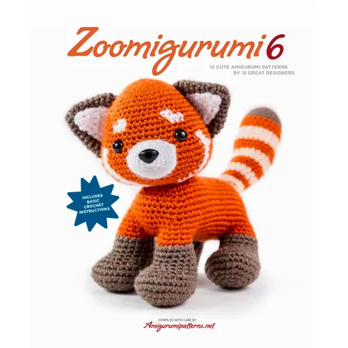 Zoomigurumi 6: 15 Cute Amigurumi Patterns by 15 Great Designers - Paperback