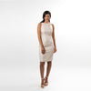 The Signature Sleeveless Neck Bow Sheath Classic