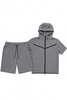 Men’s TechFlex Hooded Zip-Up Short Set
