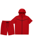 Men’s TechFlex Hooded Zip-Up Short Set
