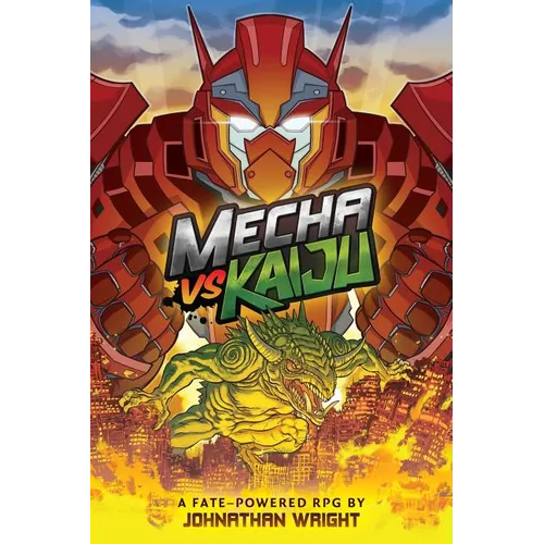 Mecha Vs Kaiju: A Science Fiction Anime Roleplaying Game for Fate Core - Paperback