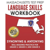 MASSACHUSETTS TEST PREP Language Skills Workbook Synonyms & Antonyms: Skill-Building Practice for Grade 3, Grade 4, and Grade 5 - Paperback