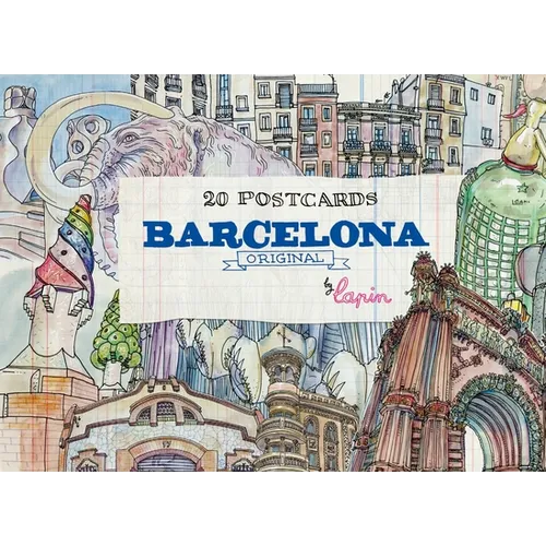 Barcelona - Original: 20 Postcards - Paperback