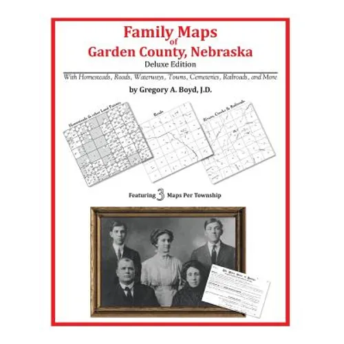 Family Maps of Garden County, Nebraska - Paperback