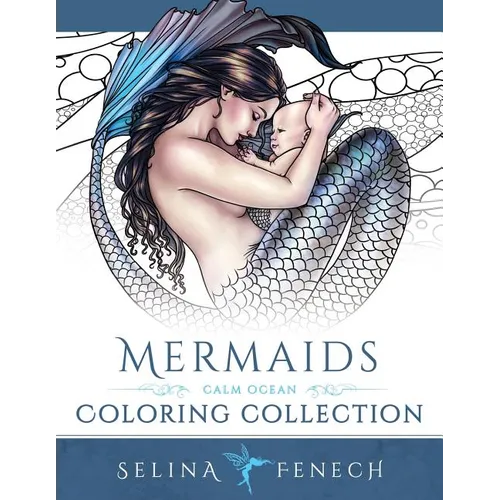 Mermaids - Calm Ocean Coloring Collection - Paperback