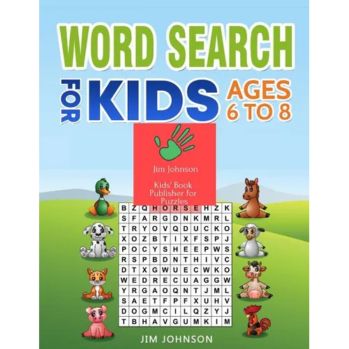 Word Search for Kids Ages 6 to 8: Collection of Two Guides - The Only Manual You Need for Words - Paperback