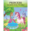 Princess coloring book for girls: 50 unique designs for girls age(4-12), creative and funny coloring book - Paperback