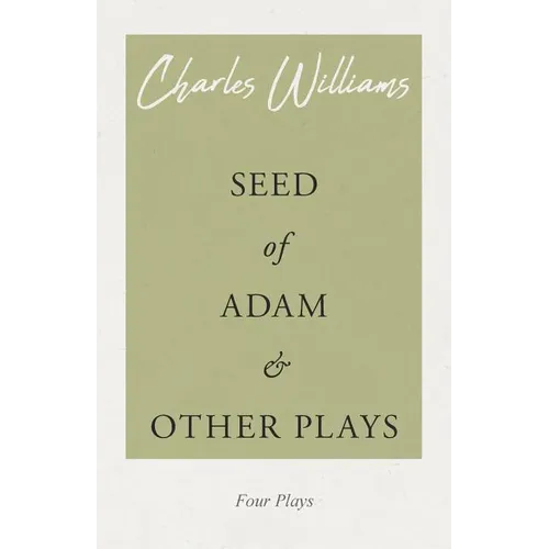 Seed of Adam and Other Plays - Paperback