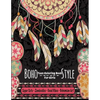 Teen Coloring Book For Girls - Boho Style: Super Cute Zendoodles, Good Vibes, Bohemian Art: Mindfulness Coloring Activity Book For Older Kids And Teen - Paperback