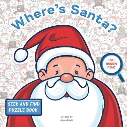 Where's Santa?: A Seek And Find Puzzle Book - Paperback