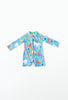 Mini Taylor - Baby Long Sleeve Sunsuit - Rainbows & Unicorns
