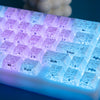 XVX IMD Ice Crack Pattern Shine-Through OEM Profile Keycap Set
