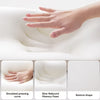 Adjustable Bed Wedge Pillow Memory Foam Backrest Reading Support Cushion