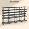 Stackable Shoe Rack Bookshelf Storage Shelf Freestanding Organizer for Entryway