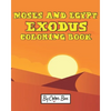 Moses And Egypt Exodus Coloring Book: The Passover Red Sea Exodus From Egypt Story Coloring Pages - Moses and Pharaoh, Bible Story Children Activity B - Paperback