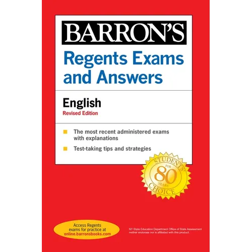 Regents Exams and Answers: English Revised Edition - Paperback