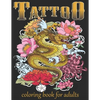 Tattoo Coloring Book For Adults: Over 60 Coloring Pages For Adult Relaxation With Beautiful Modern Tattoo Designs Such As Sugar Skulls, Hearts, Roses - Paperback