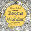 Rooms of Wonder: Step Inside This Magical Coloring Book - Paperback
