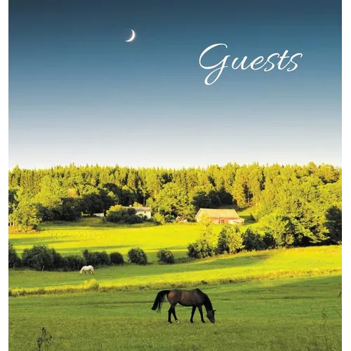 GUEST BOOK for Guest House, Airbnb, Bed & Breakfast, Vacation Home, Retreat Centre: HARDCOVER Visitors Book, Guest Comments Book, Vacation Home Guest - Hardcover