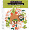 Brain Games - Sticker by Number: Sloth - Spiral