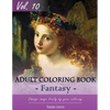 Fantasy Fairy Tales Coloring Book for Stress Relief & Mind Relaxation, Stay Focus Treatment: New Series of Coloring Book for Adults and Grown up, 8.5" - Paperback