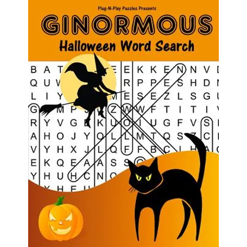 Ginormous Halloween Word Search - Paperback