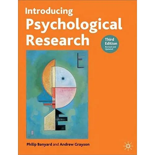 Introducing Psychological Research - Paperback