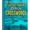 The Wall Street Journal First-Rate Daily Crosswords: 72 Aaa-Rated Puzzles - Spiral