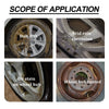 Wheel Cleaner, Car Wheel Hub Cleaning Stain Repair Removal Rust Polish