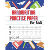 Handwriting Practice Paper: Beautiful Handwriting Practice with Lines For ABC - 100 pages for kids learning to write - Paperback