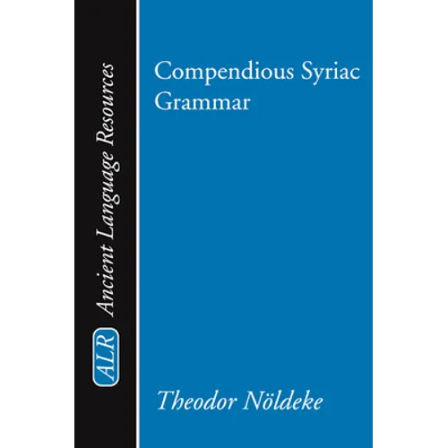 Compendious Syriac Grammar - Paperback
