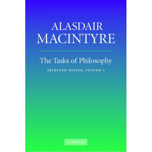 The Tasks of Philosophy: Volume 1: Selected Essays - Paperback