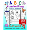 ABC Handwriting Practice Workbook - Alphabet Trace Letters, Sight Words and Coloring. 200 Pages: Letter Tracing for Toddlers, Preschoolers and Kinderg - Paperback