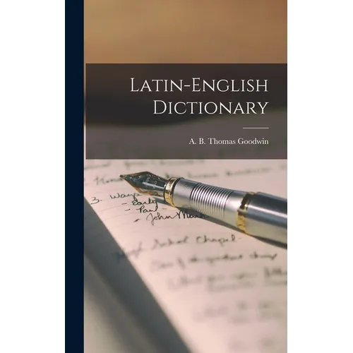 Latin-English Dictionary - Hardcover