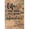 Bucket List: Life Was Meant For Great Adventures Couples Travel Bucket List - Paperback