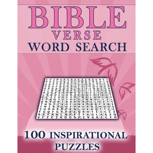 Bible Verse Word Search Large Print: Keeping Busy Word Search (Church Activities- 100 Inspirational Puzzles) - Paperback