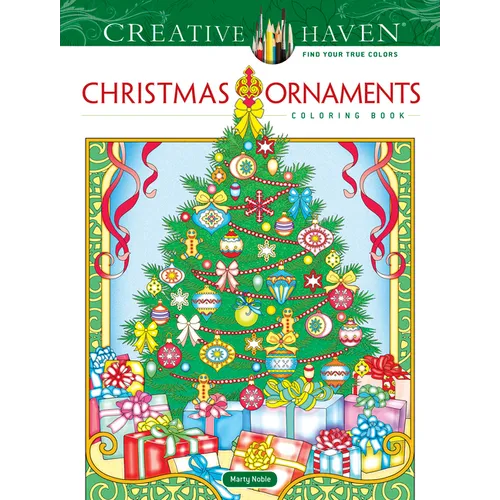 Creative Haven Christmas Ornaments Coloring Book - Paperback