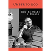 How to Write a Thesis - Paperback