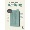NLT Large Print Premium Value Thinline Bible, Filament Enabled (Leatherlike, Eucalyptus Teal) - Imitation Leather