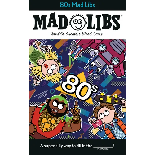 80s Mad Libs: World's Greatest Word Game - Paperback