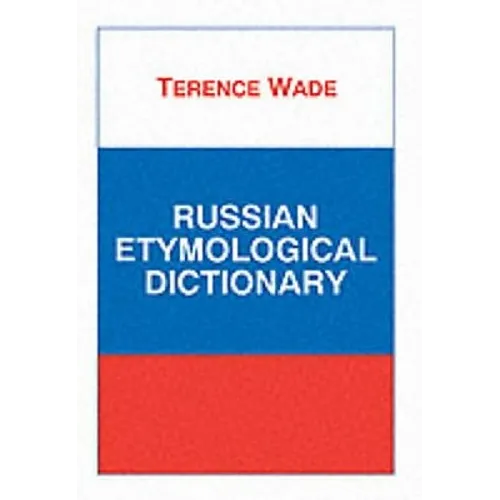 Russian Etymological Dictionary - Paperback
