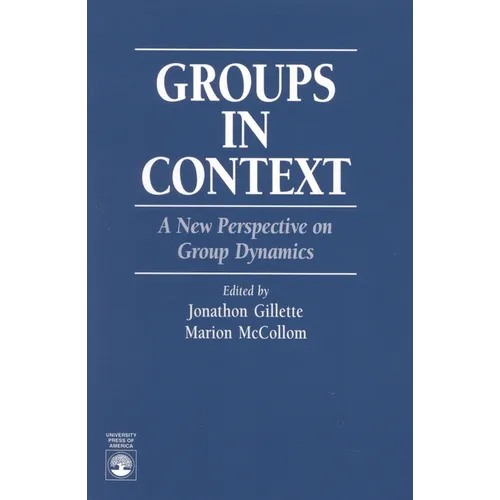 Groups in Context: A New Perspective on Group Dynamics - Paperback