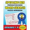 Spelling Bee Preparation Book Word Search Puzzle Workbook Grades 1-8: 450 Word School Spelling Bee Study List Teacher Student Class Homeschool - Paperback