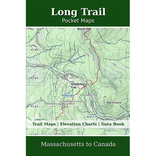 Long Trail Pocket Maps - Paperback