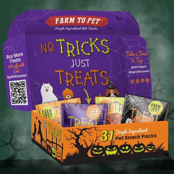 Halloween 31 Snack Pack Dog Treat Box