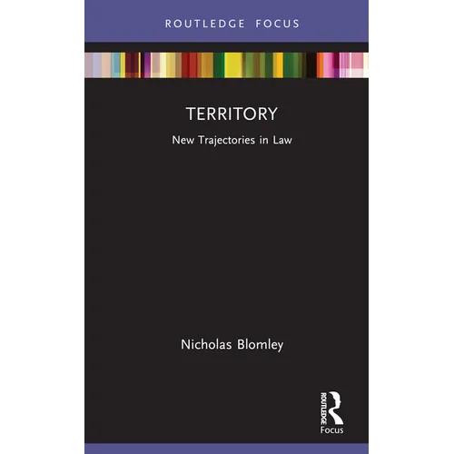 Territory: New Trajectories in Law - Hardcover